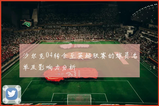 沙尔克04转会至英超联赛的球员名单及影响力分析